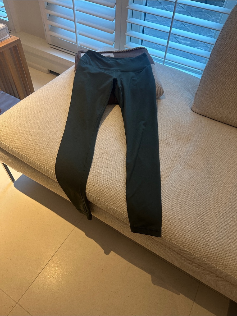 Velocity Dark Green Leggings